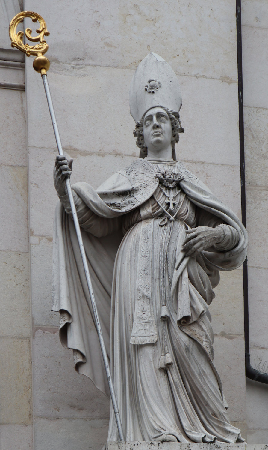 Bartholomäus van Opstal: Statue, um 1660, am Dom in Salzburg