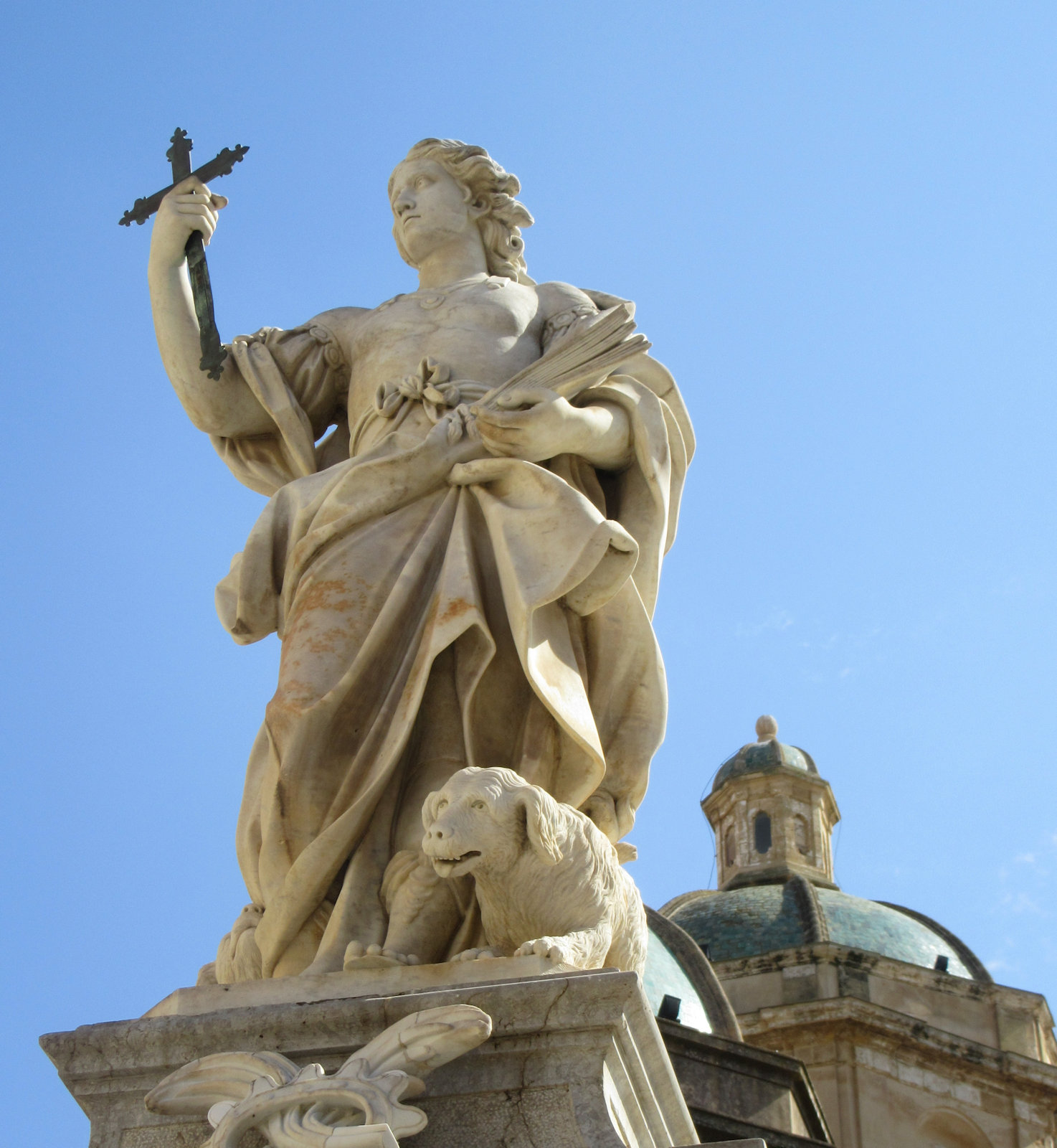 Ignazio Marabitti: Denkmal für den Stadtpatron, 1771, an der Kathedrale in Mazara del Vallo