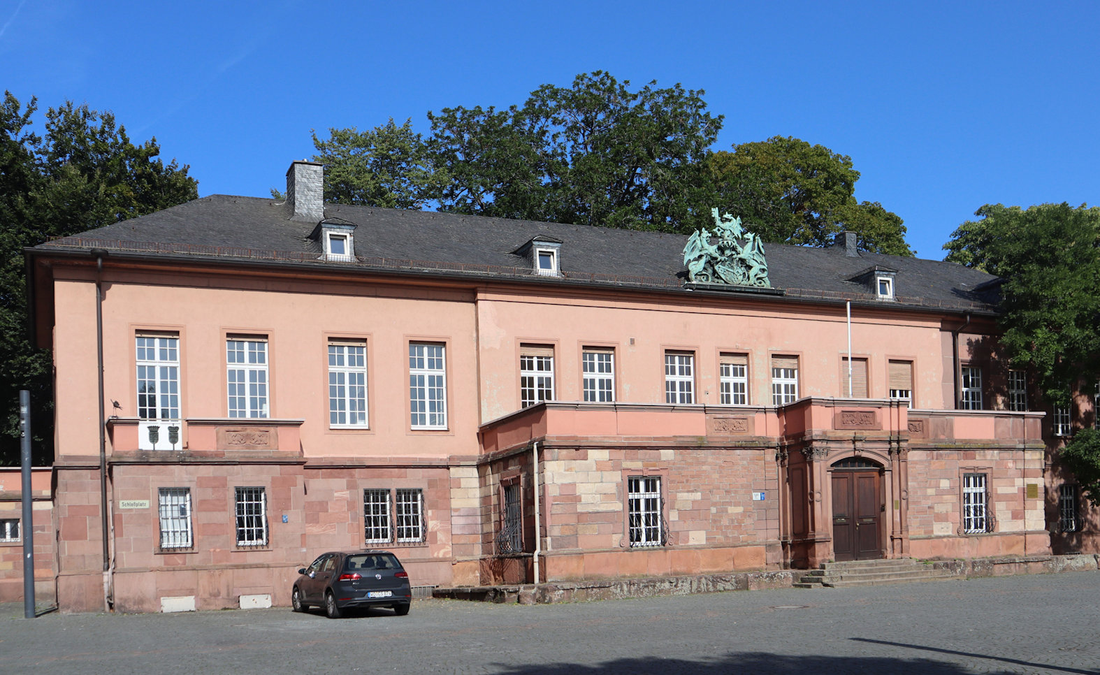 Heylsschlösschen an der Stelle des ehemaligen Bischofshofs in Worms