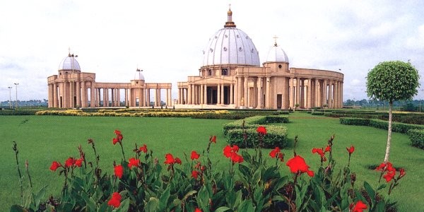 Basilika Notre Dame de la Paix in Yamoussoukro